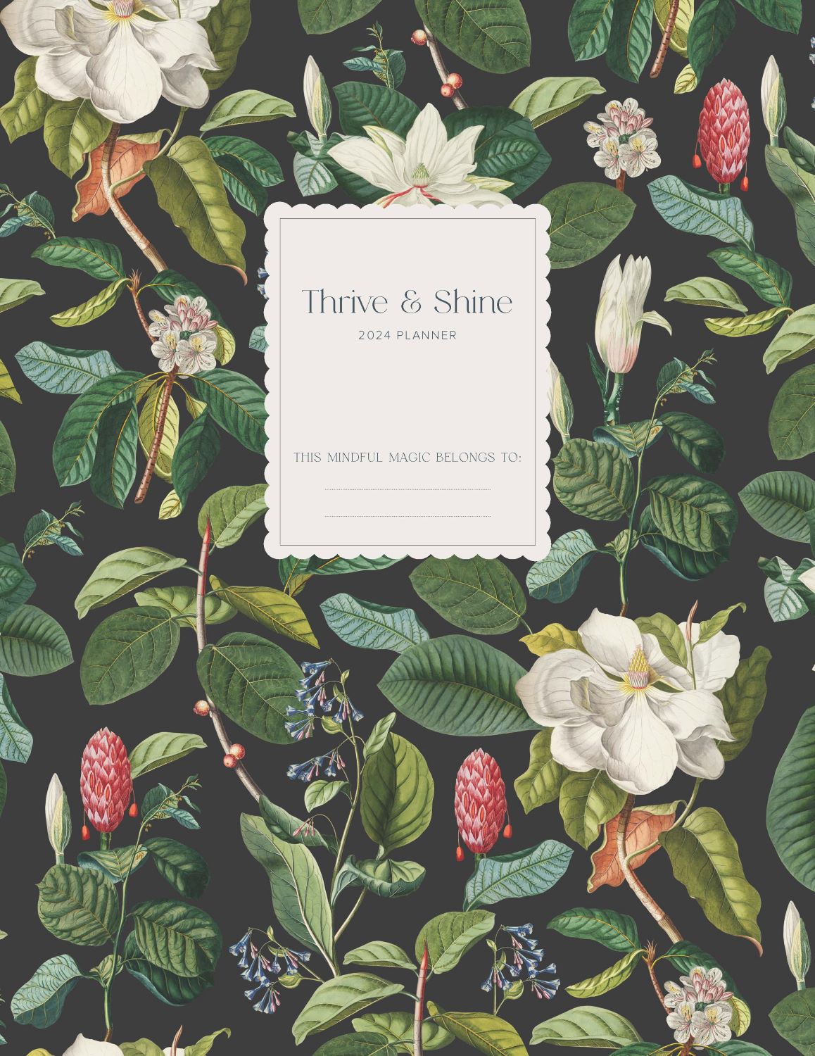 Thrive & Shine Life Planner